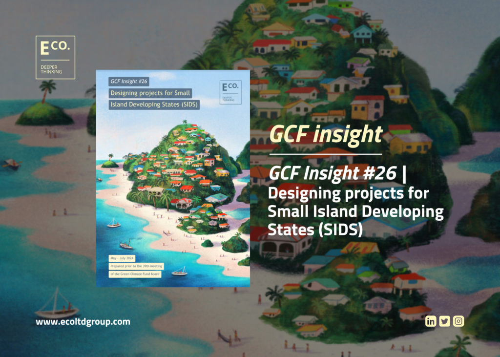GCF insight #26 | Designing projects for Small Island Developing States (SIDS)